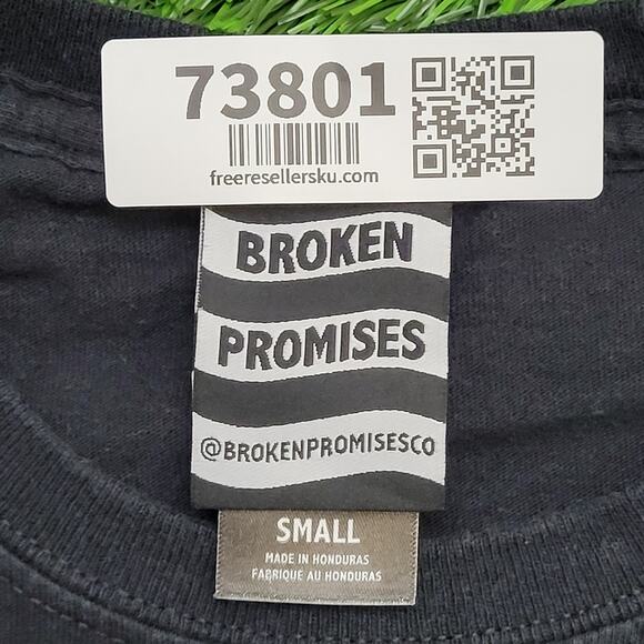 Broken-Promises Shirt Small 17x25 New-York - Picture 8 of 15